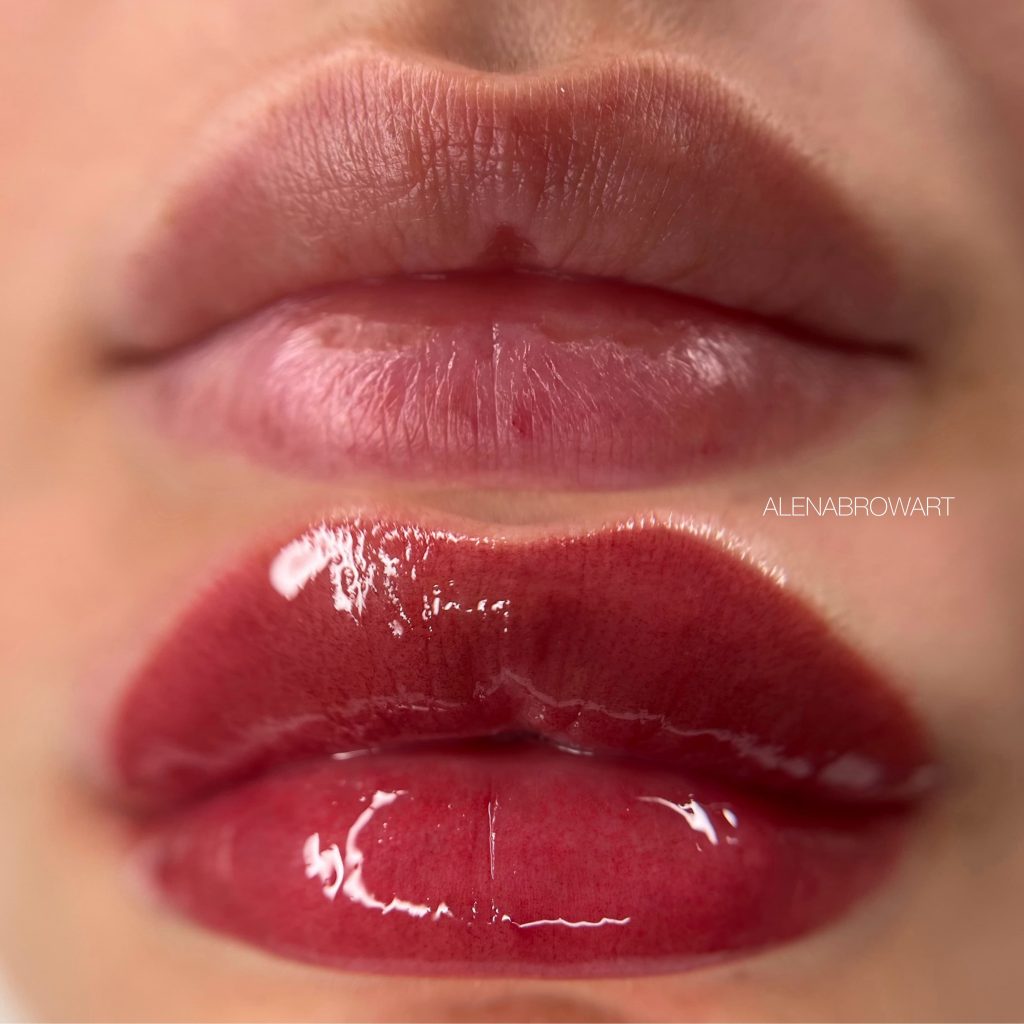 lip blush semi-permanent